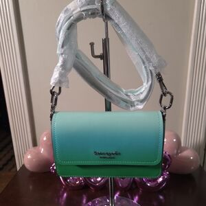 NWOT Kate Spade Blue/Green Ombre Crossbody Bag